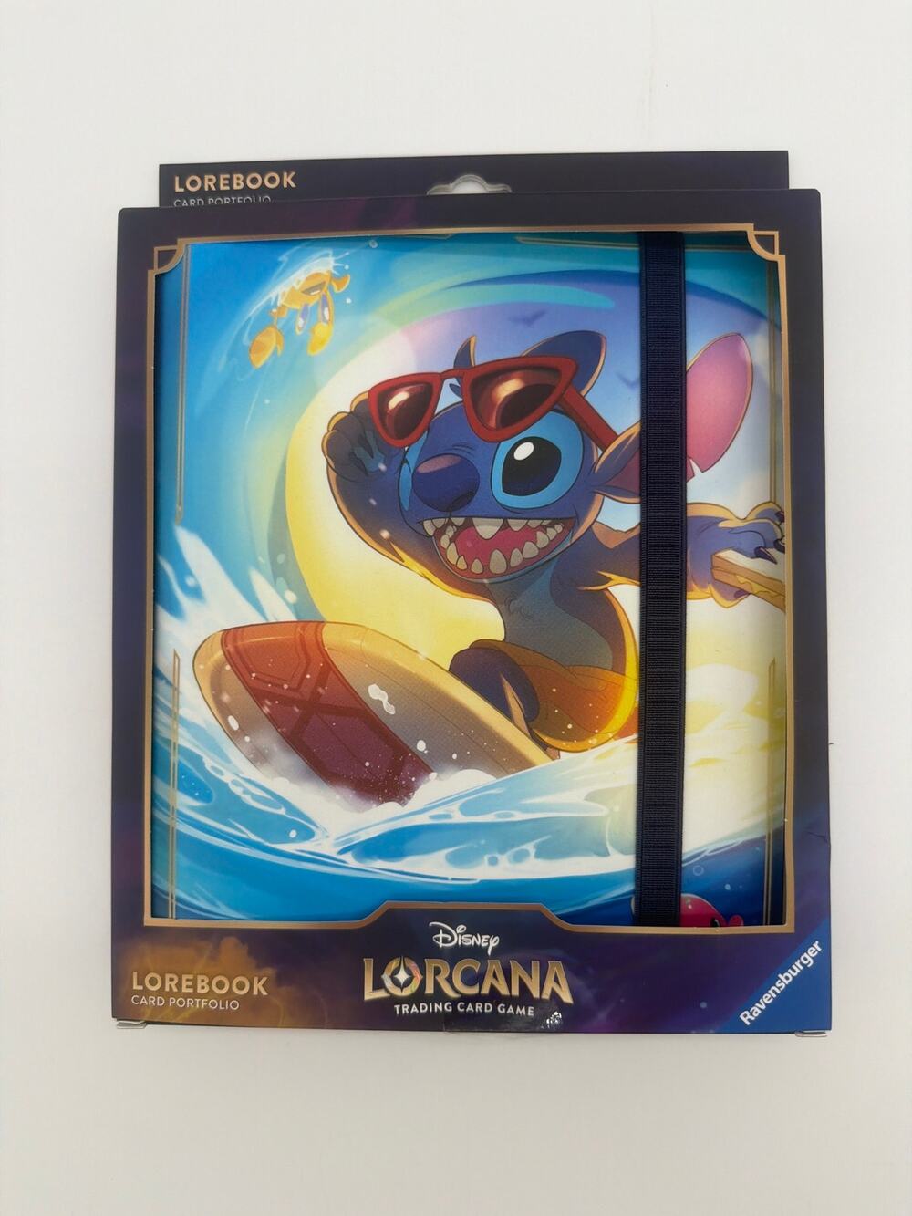 Disney Lorcana TCG Stitch Lorebook Card Portfolio Binder Trading Card Game